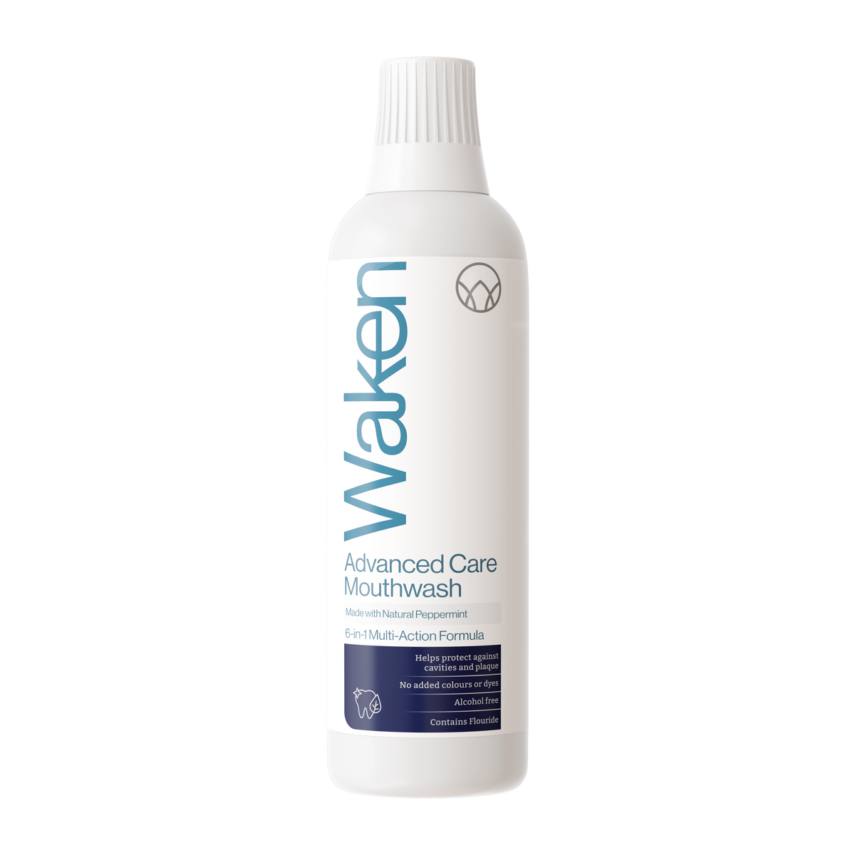 Waken Advanced Care Mouthwash 500ml | 6-in-1 Daily Protection – Waken Mouthcare