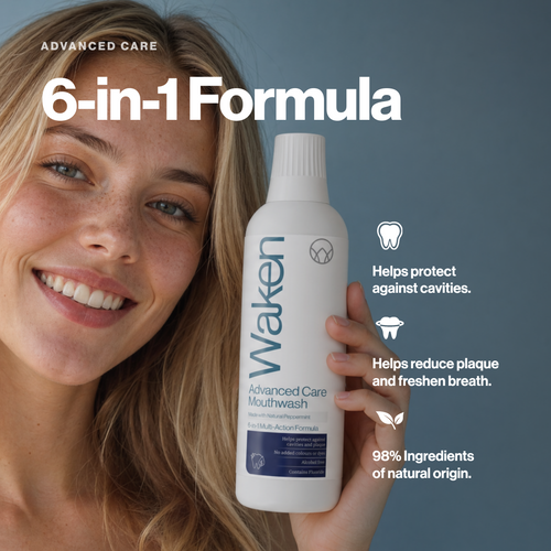 Waken Advanced Care Mouthwash 500ml