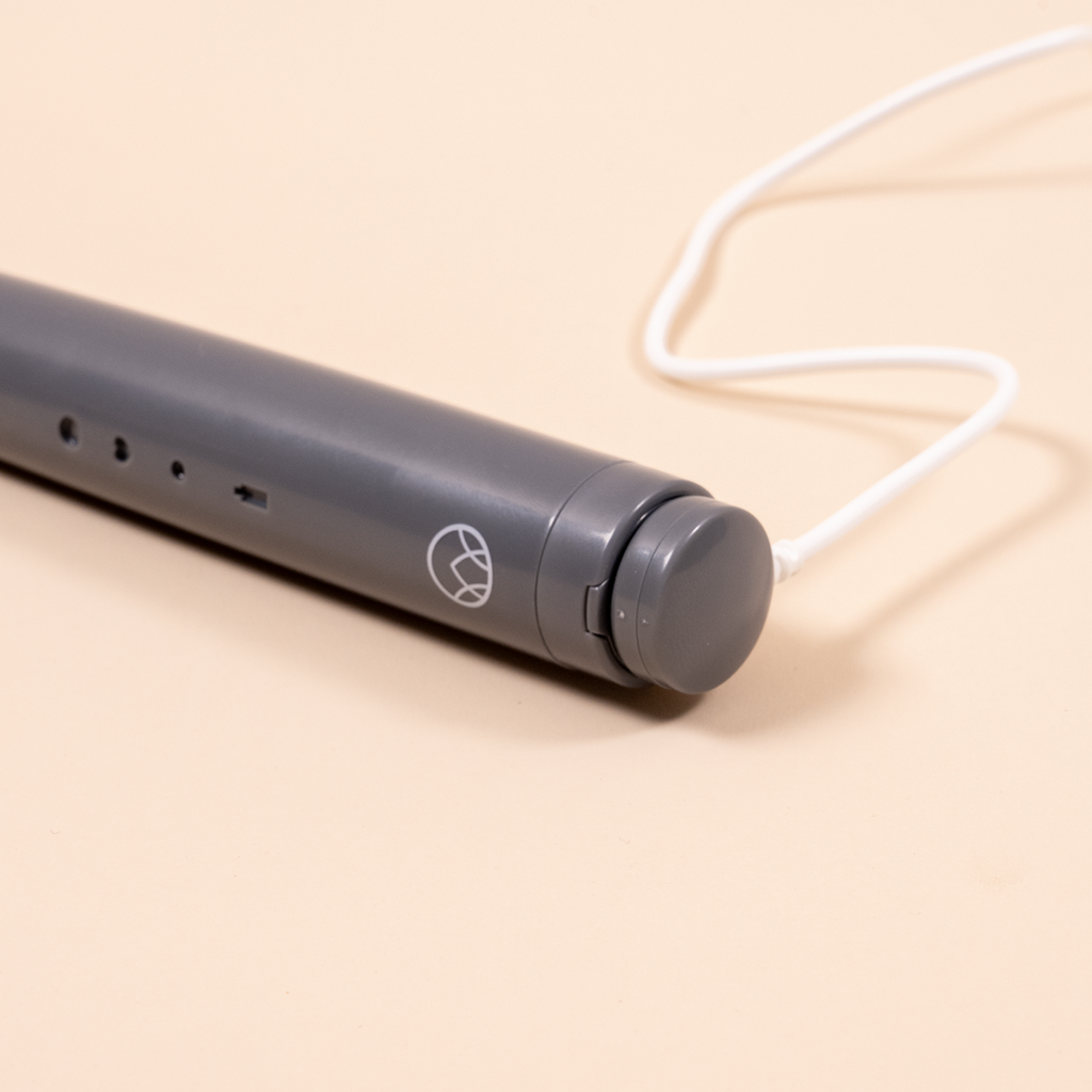 Waken Sonic Toothbrush in Graphite Grey, three cleaning modes, recycled-plastic handle