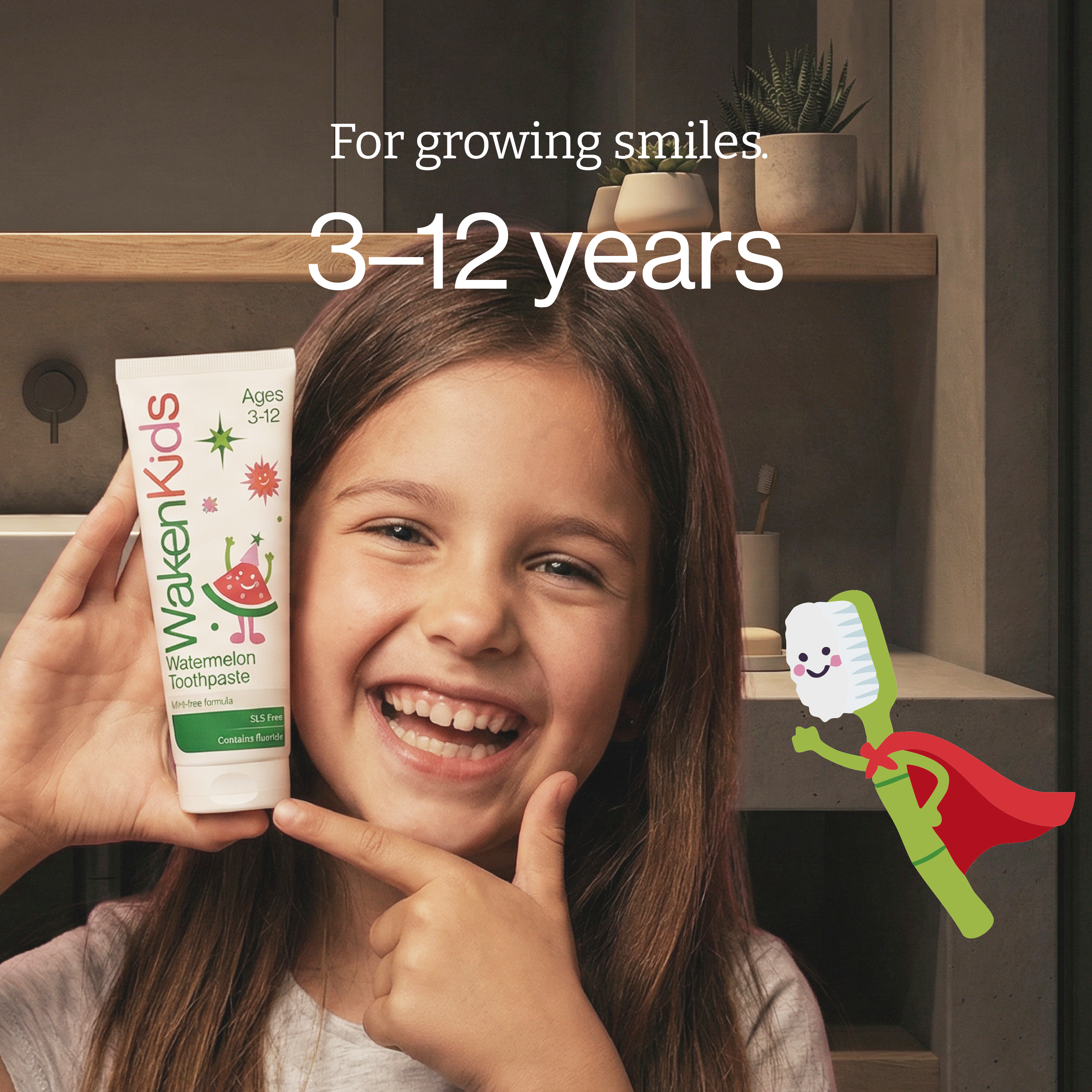Waken Kids Toothpaste 75ml