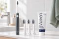 Waken Sonic Starter in Graphite Grey, with three replacement heads and Whitening Toothpaste.